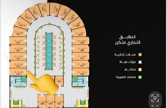 محل تجاري في قلب العاصمه الاداريه مساحه 25 متر بأقل سعر